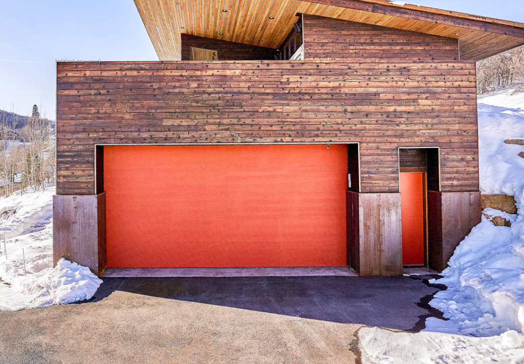 custom garage door.