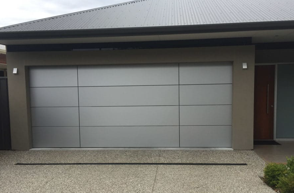 garage door panel repair.
