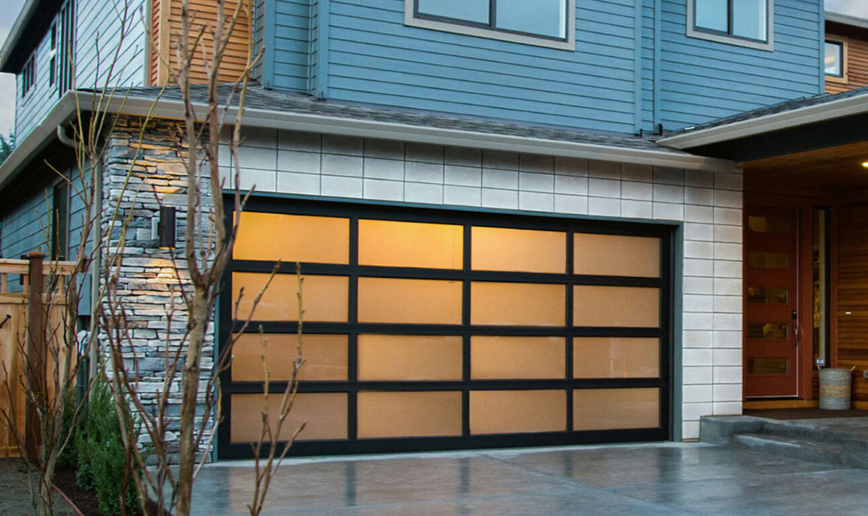 garage door section replacement.